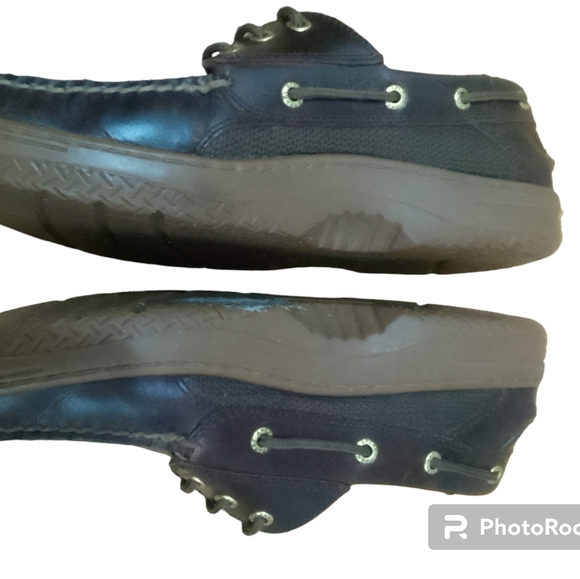 Sperry Top-Sider Authentic Original Leather Boat Shoes, Dark Brown, Size 10.5 - Picture 2 of 8